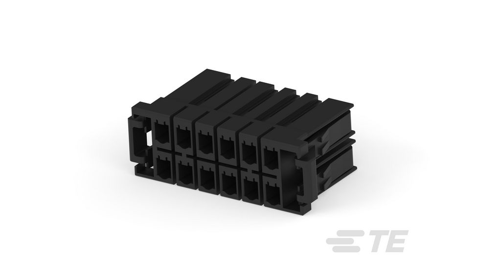 Connector DYNAMIC 3200 D/ROW REC HSG 12P